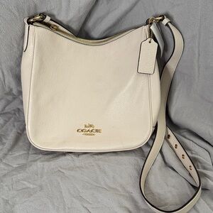 Coach Off-White Leather Shoulder Bag